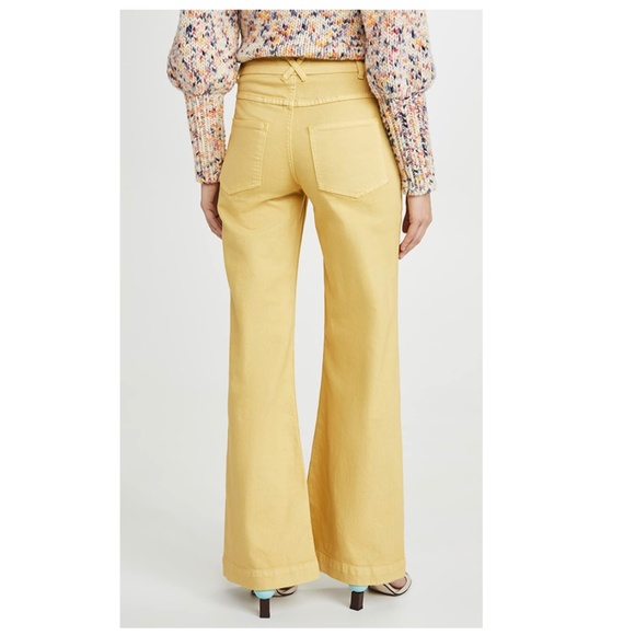 Rachel Antonoff Mike Pant in Deep Burgundy Red - Picture 4 of 9